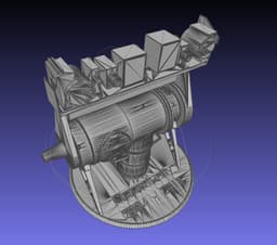 Opportunity Mars Rover Camera Head Bust 3d model