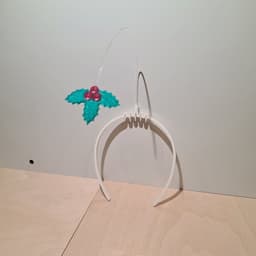 Headband mistletoe 3d model