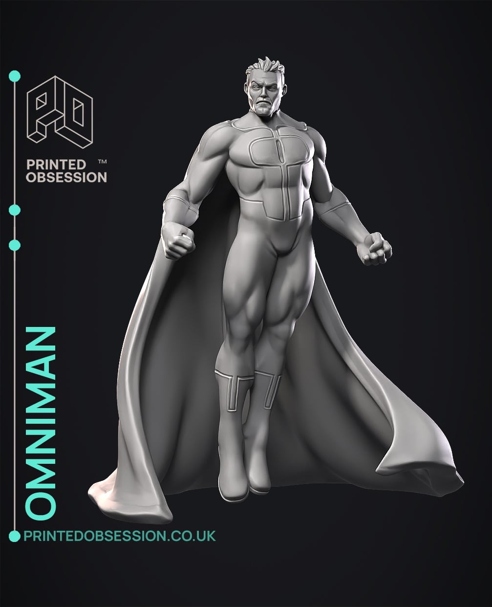 Omni man - Invincible - Fan Art 3d model
