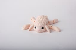 Cute Articulated Lamb Toy for Easter 3d model