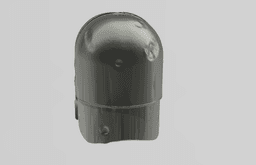 Iron Man MK 1 Helmet Weathed 3d model