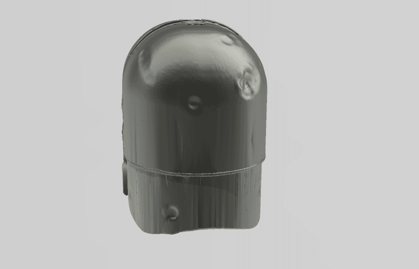 Iron Man MK 1 Helmet Weathed 3d model