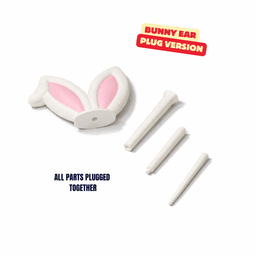 BUNNY EAR FLOWER POT PLUG / MODERN EASTER DECOR / CUTE EASTER EARS / SPRING DECOR 3d model