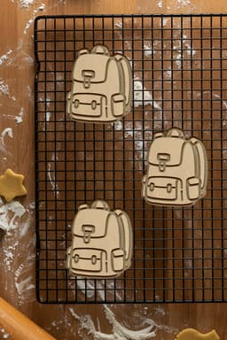 Bag Cookie Cutter, Biscuit Cutter 3d model
