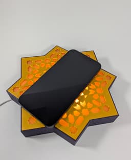 Islamic Pattern Night Light 3d model