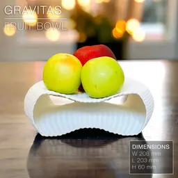 GRAVITAS | Fast-print Fruit Bowl 3d model