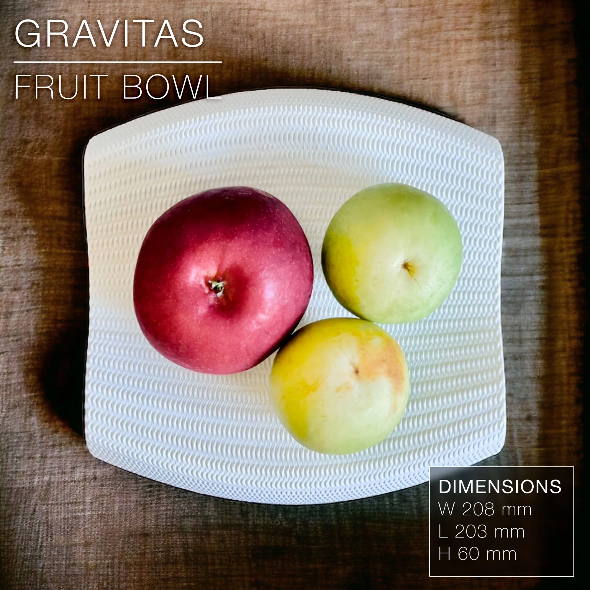GRAVITAS | Fast-print Fruit Bowl 3d model