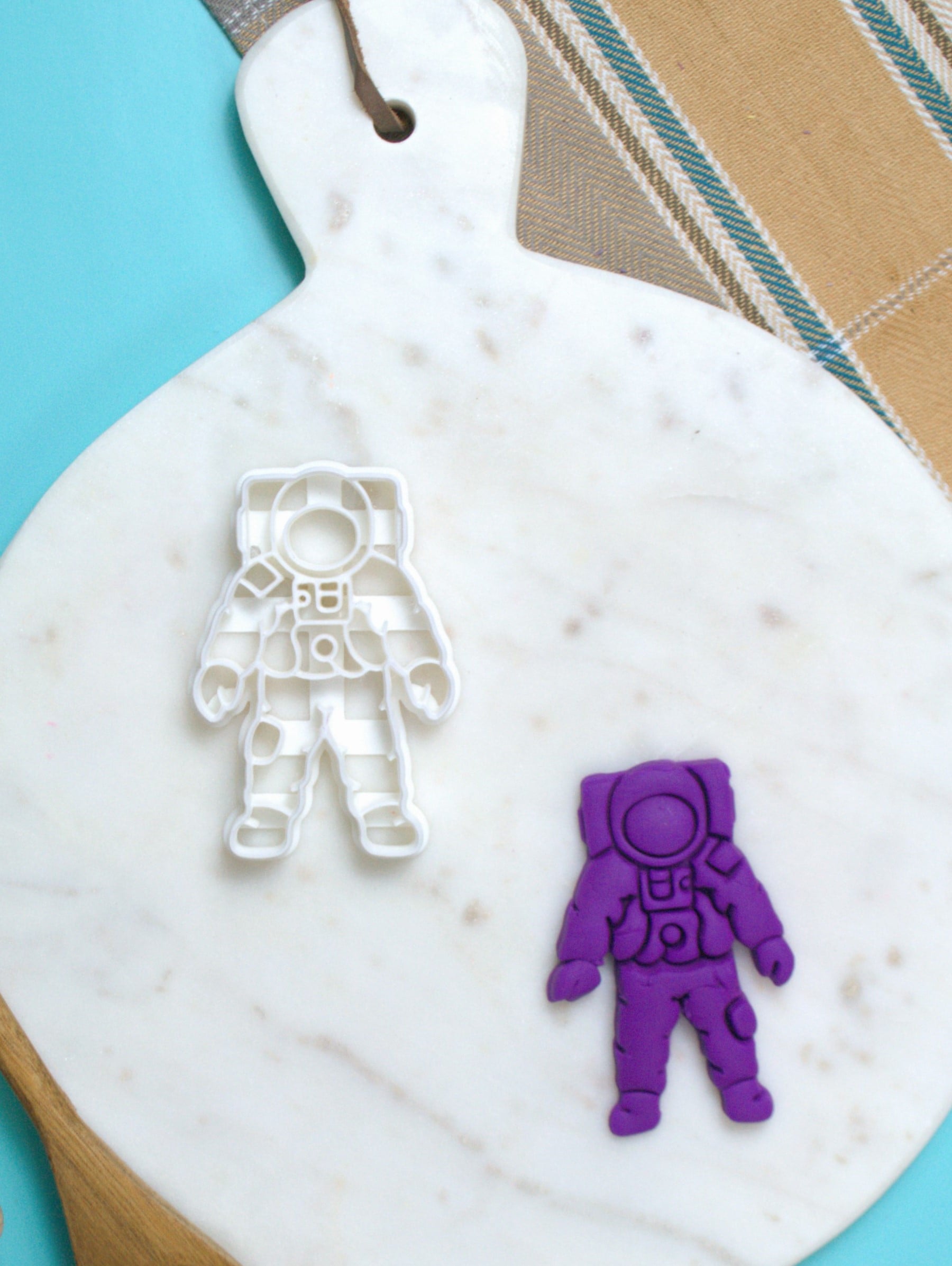 Astronaut Cookie Cutter Set 3d model