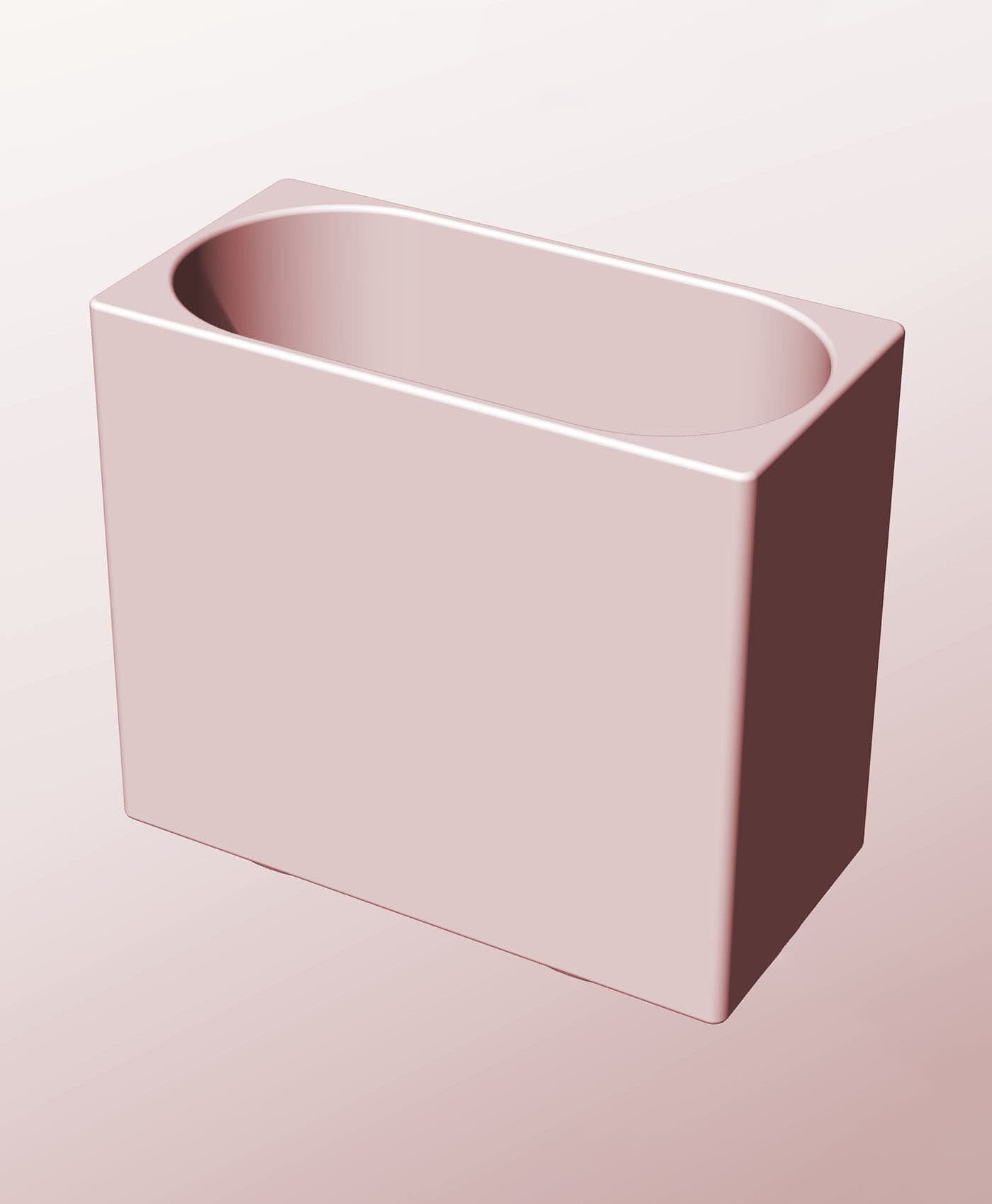 CX68-130 Stacking module bin for modern home decor 3d stl file 3d model