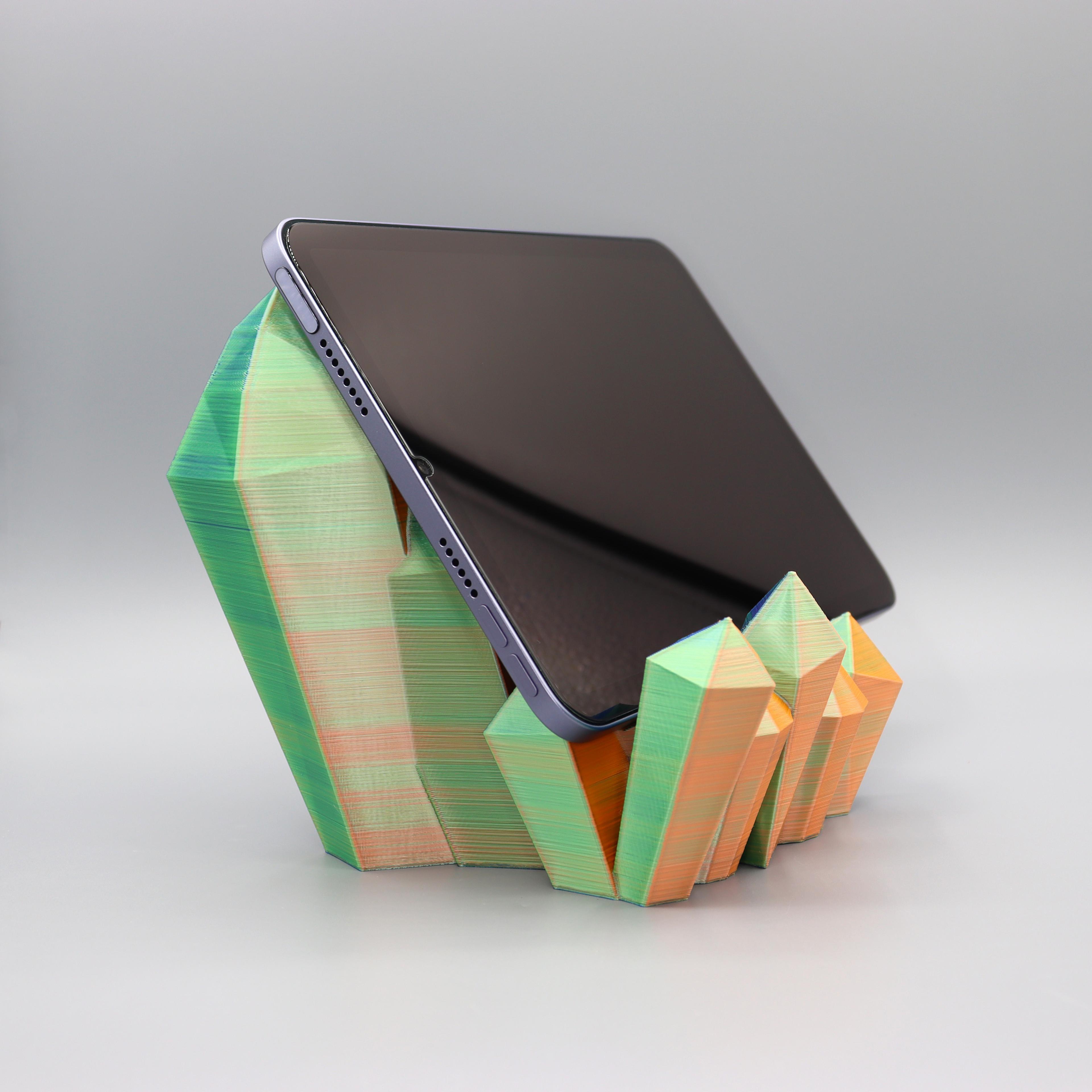 Tablet crystal stand 3d model