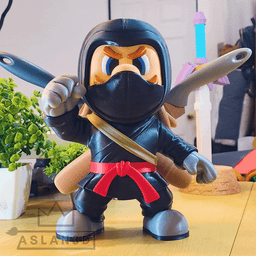 Ninja Mario – Knife Holder Edition! 3d model