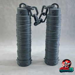 nunchaku/Medieval Mace 3d model