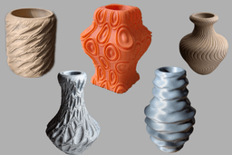 Strata Vase - Layered Vase 3d model