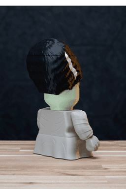 Frankenchunk's Bride - Frankenstein Kit | No Supports, No AMS, No Glue 3d model