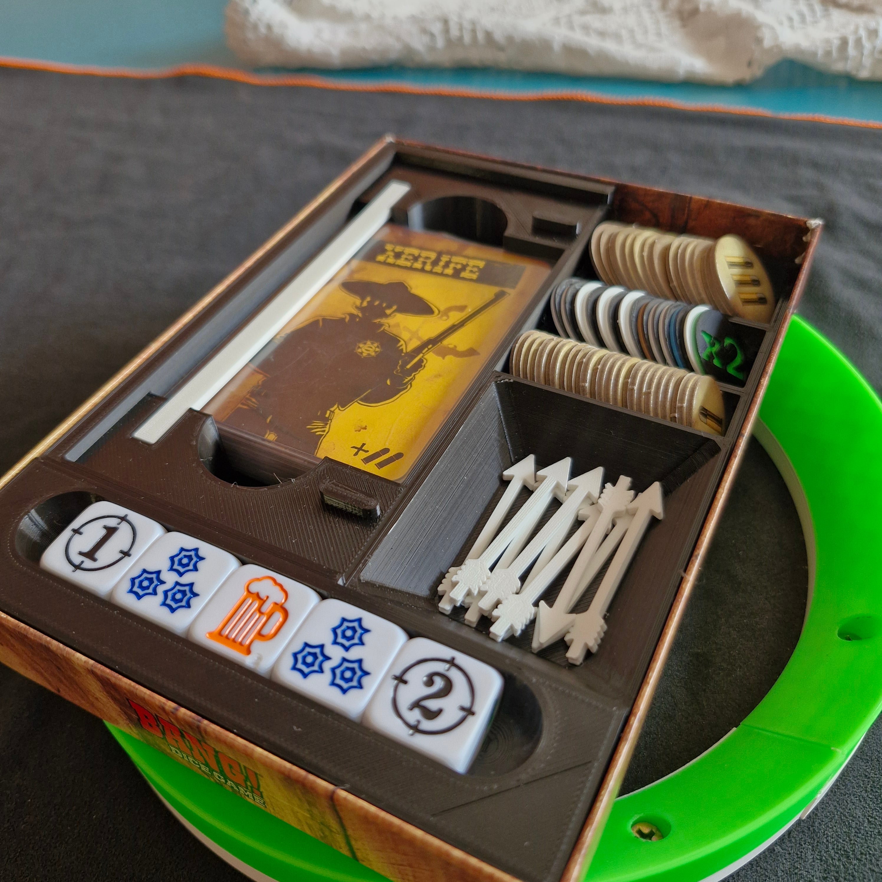 BANG! DICE GAME Organizador 3d model