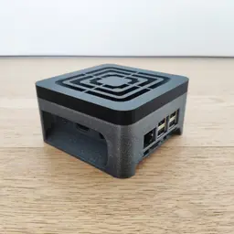 RPI 3B and 4B case 3d model
