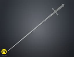 Godric Gryffindor Sword - Harry Potter 3d model