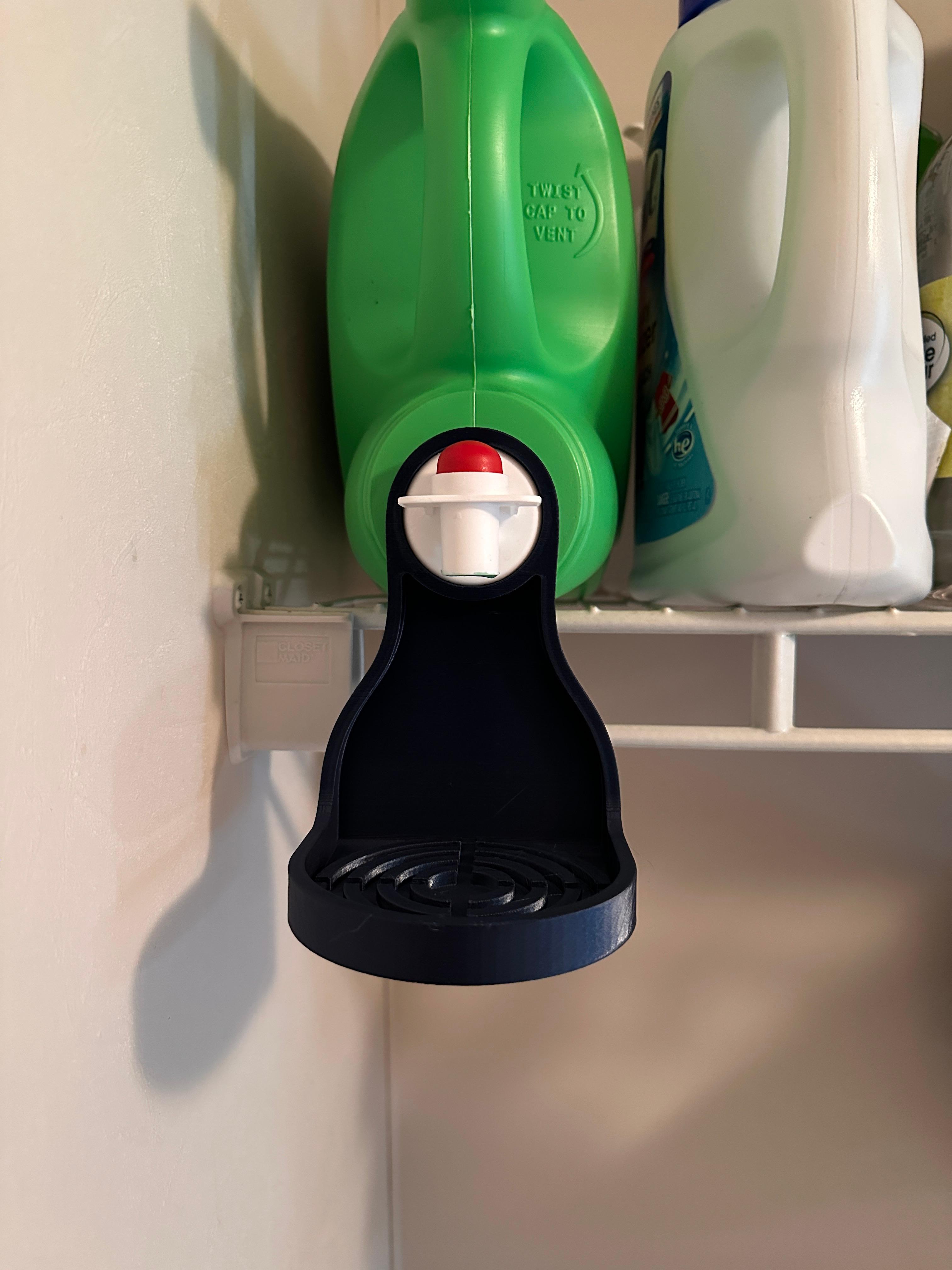 Laundry detergent cup holder 3d model