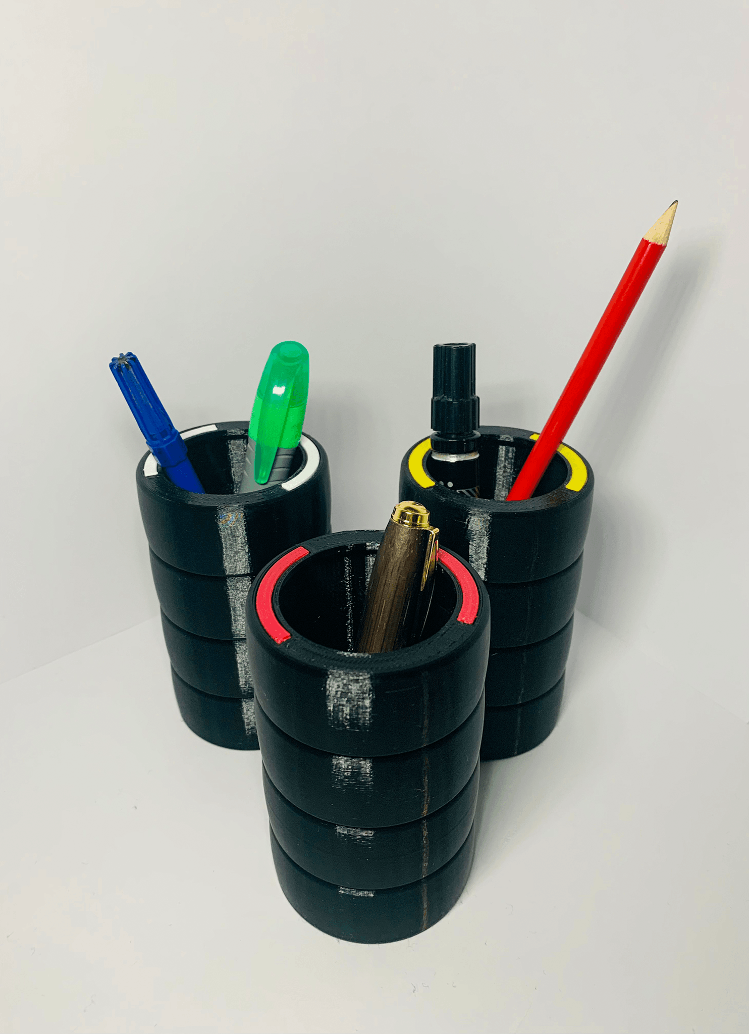 F1 Tires Penholder 3d model