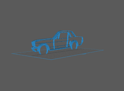 Ford - Mustang 1970 Wall Art 3d model
