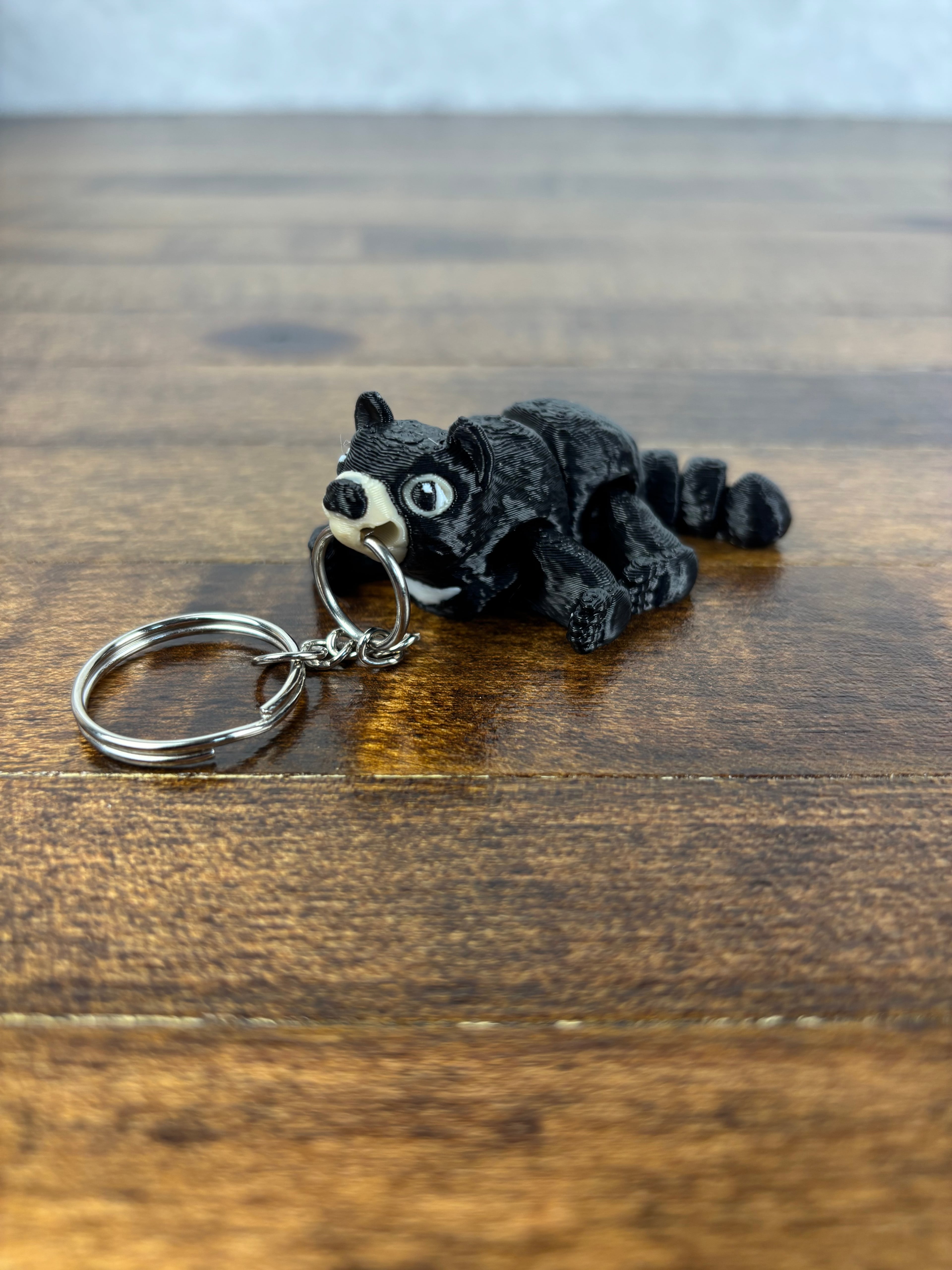 Tasmanian Devil Keychain 3d model