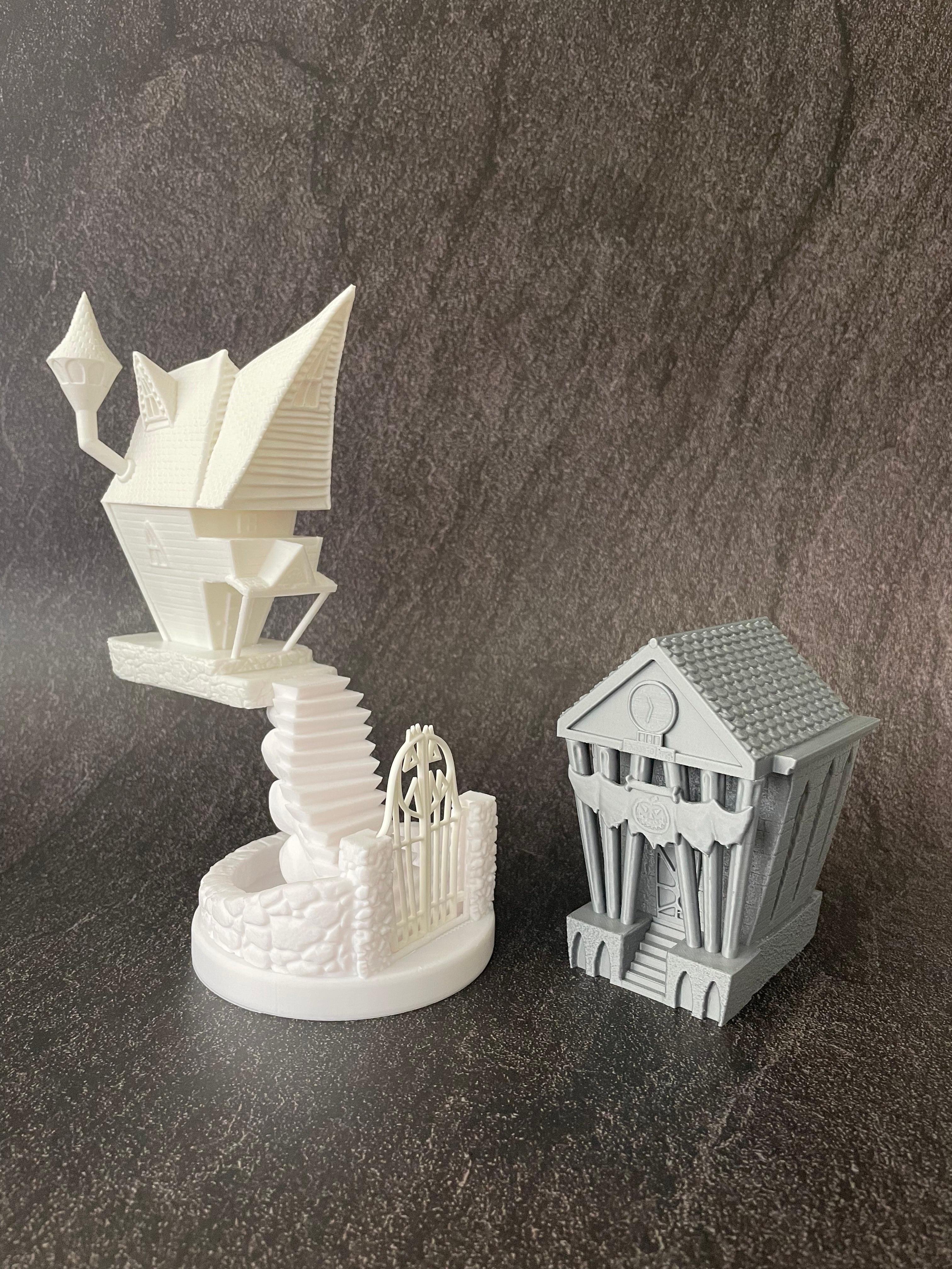 The Nightmare Before Christmas City Hall Building / Easy Print 3d model