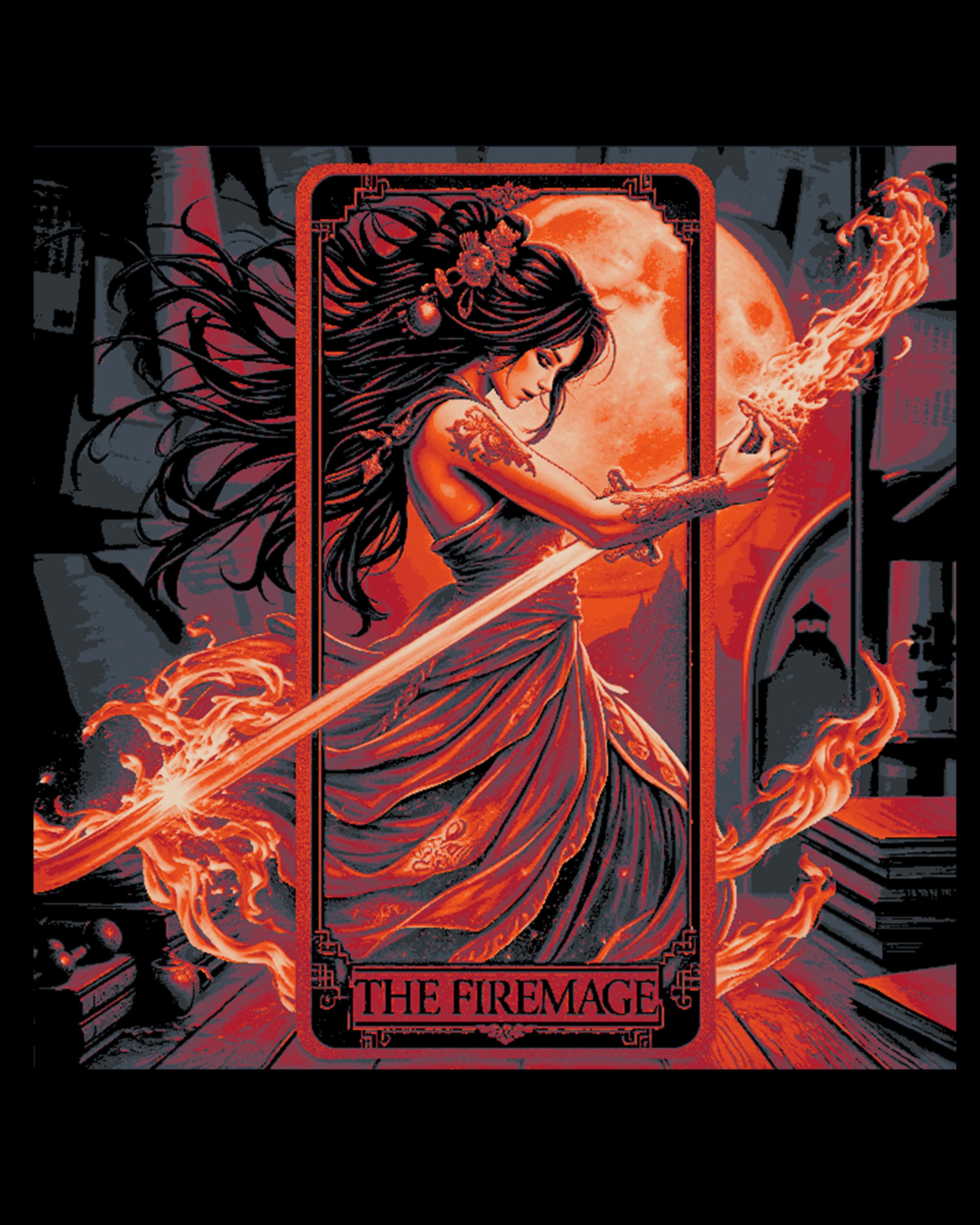 The Dance of the Fire Mage - Part 1 of a 3 part series 3d model