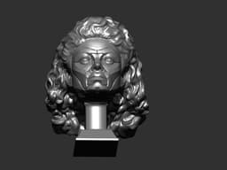 Michael Jackson Robot Bust – Moonwalker 3d model