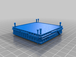 Rocket Platform and Gantry Tower 3d model