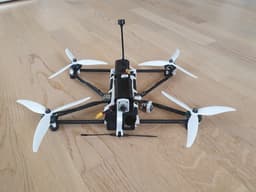 Tubular 7inch frame - superlight and superstiff - no CNC needed 3d model