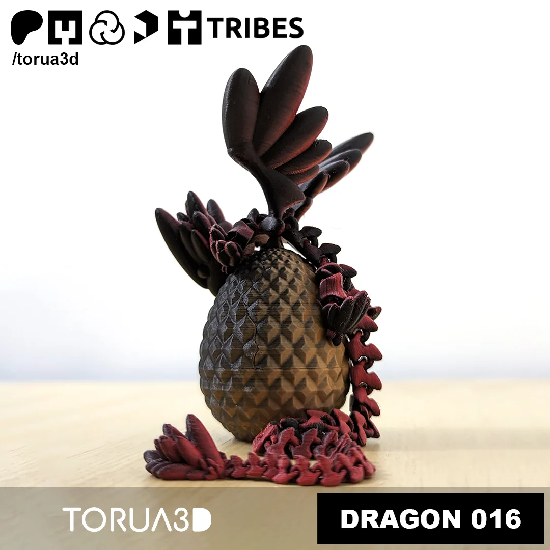 Articulated Dragon 016 3d model