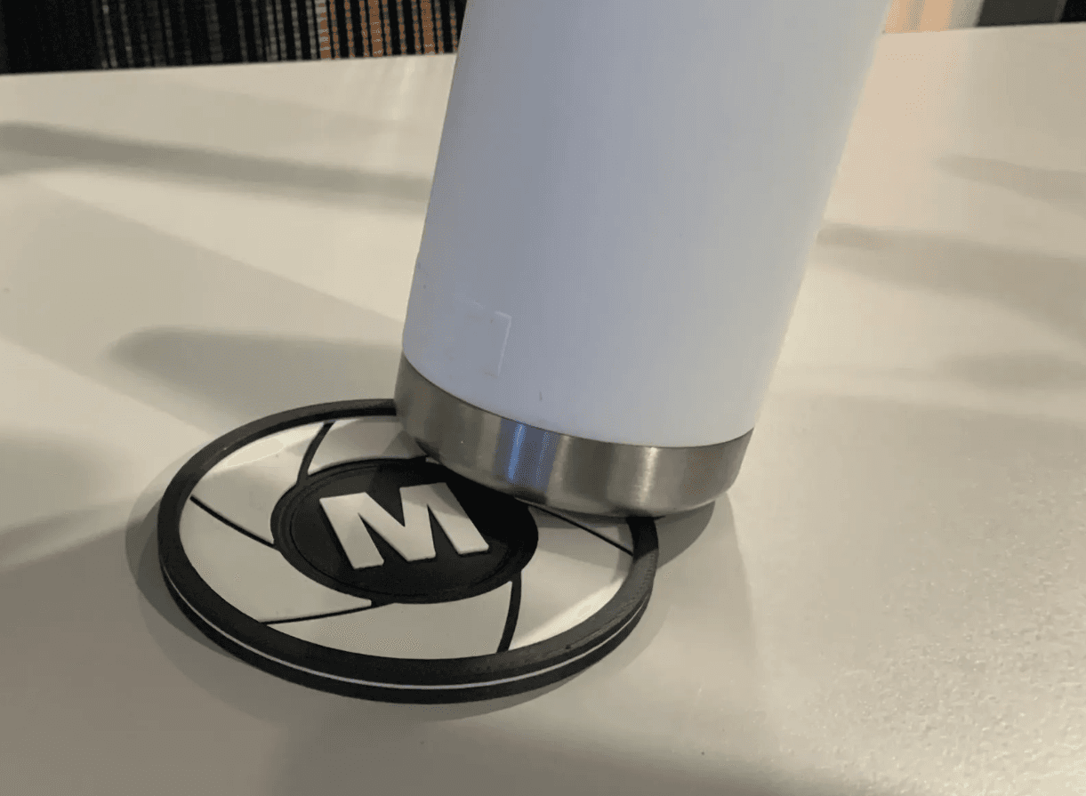 MakerDeck Drink Coaster 3d model