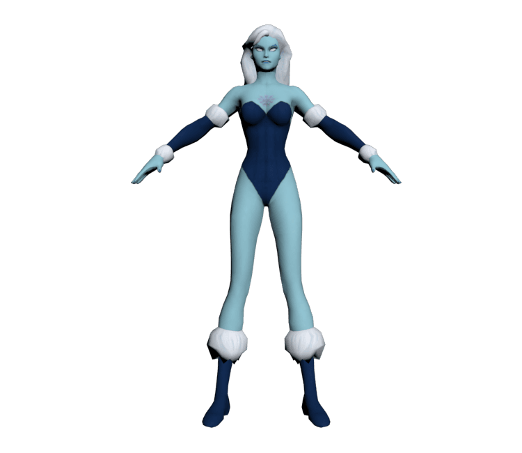 Caitlin Snow Killer Frost 3d model