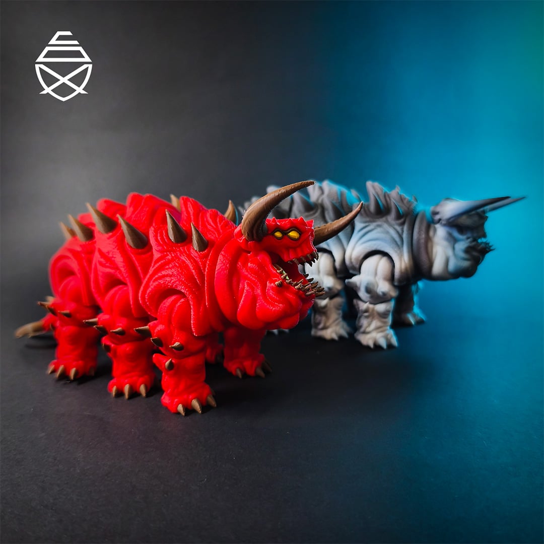 Ushi Articulated 3d model