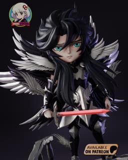 Saint Seiya Hades Chibi - Premium Collectible 3d model