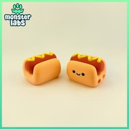 Junk Food Fidget Clicker Keychain Bundle 3d model