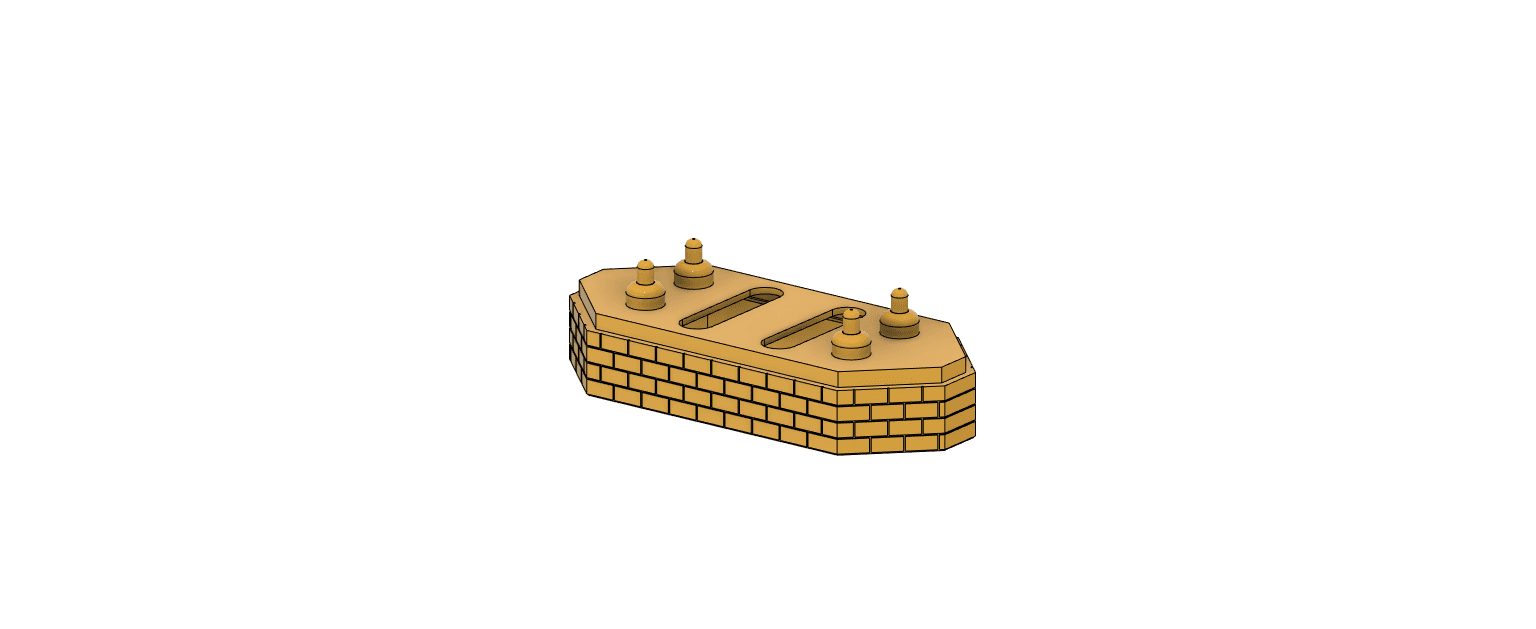 Märkline_Bridge_pillar_30mm.3mf 3d model