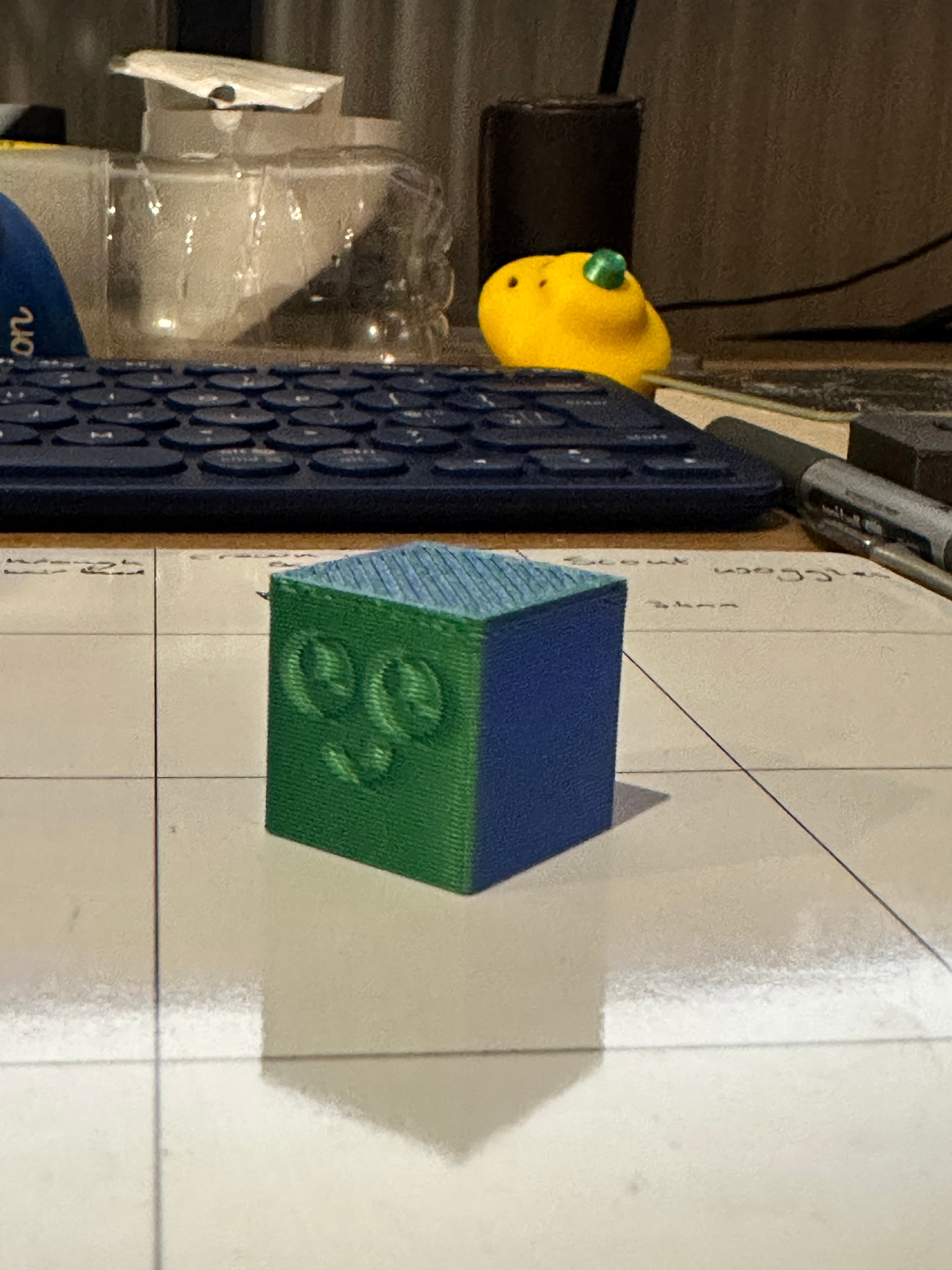 cute calibration cube 3d model