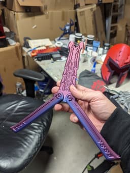Tribal Balisong 3d model