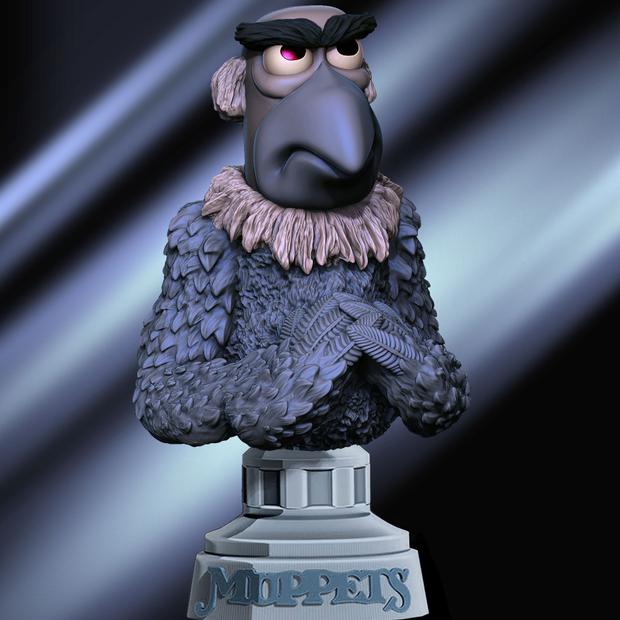 Sam the Eagle from Muppets 3d model