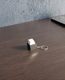 Keycap Fidget Clicker – Stress Relief Gadget 3d model