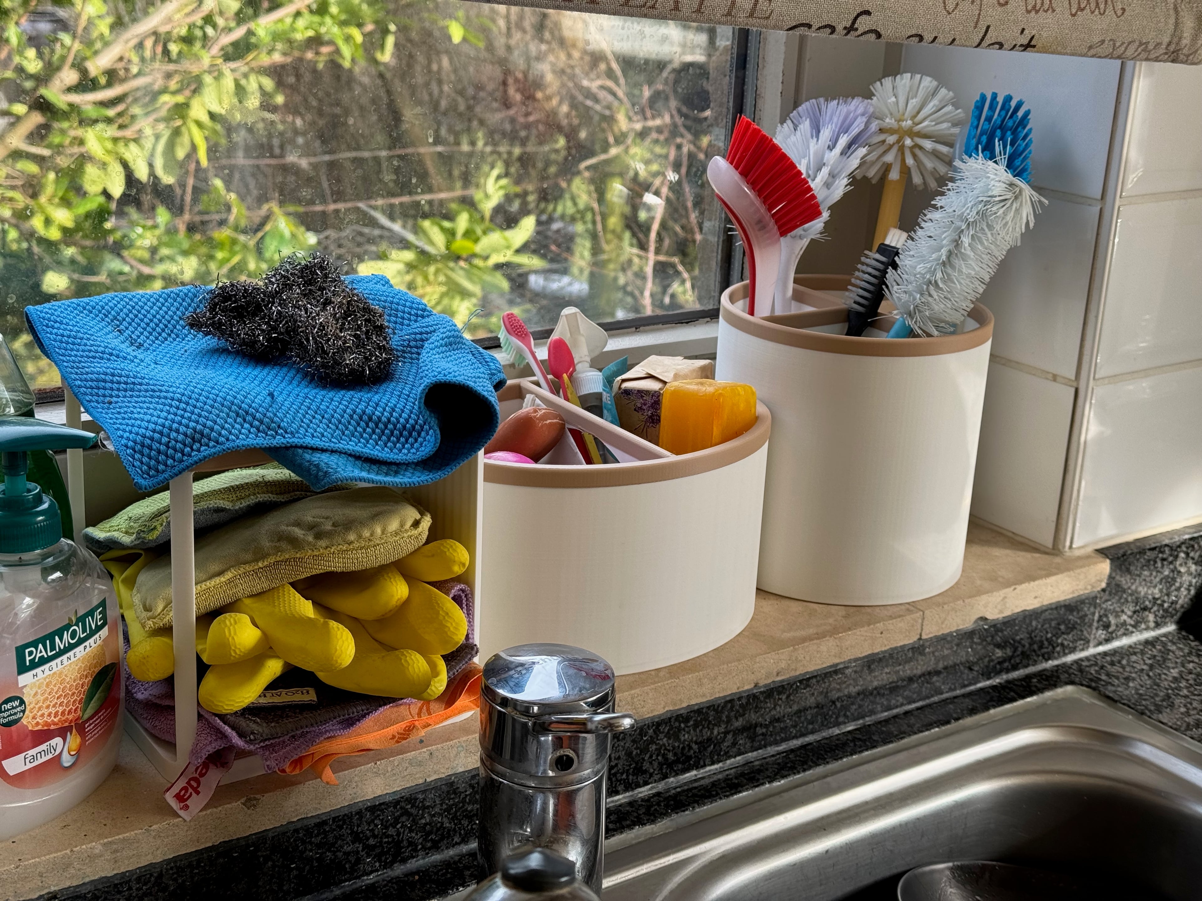 Multi-Functional Sink Organizer 3d model