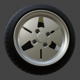 Advan YH wheels 1/64 JDM 3d model
