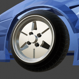 Advan YH wheels 1/64 JDM 3d model
