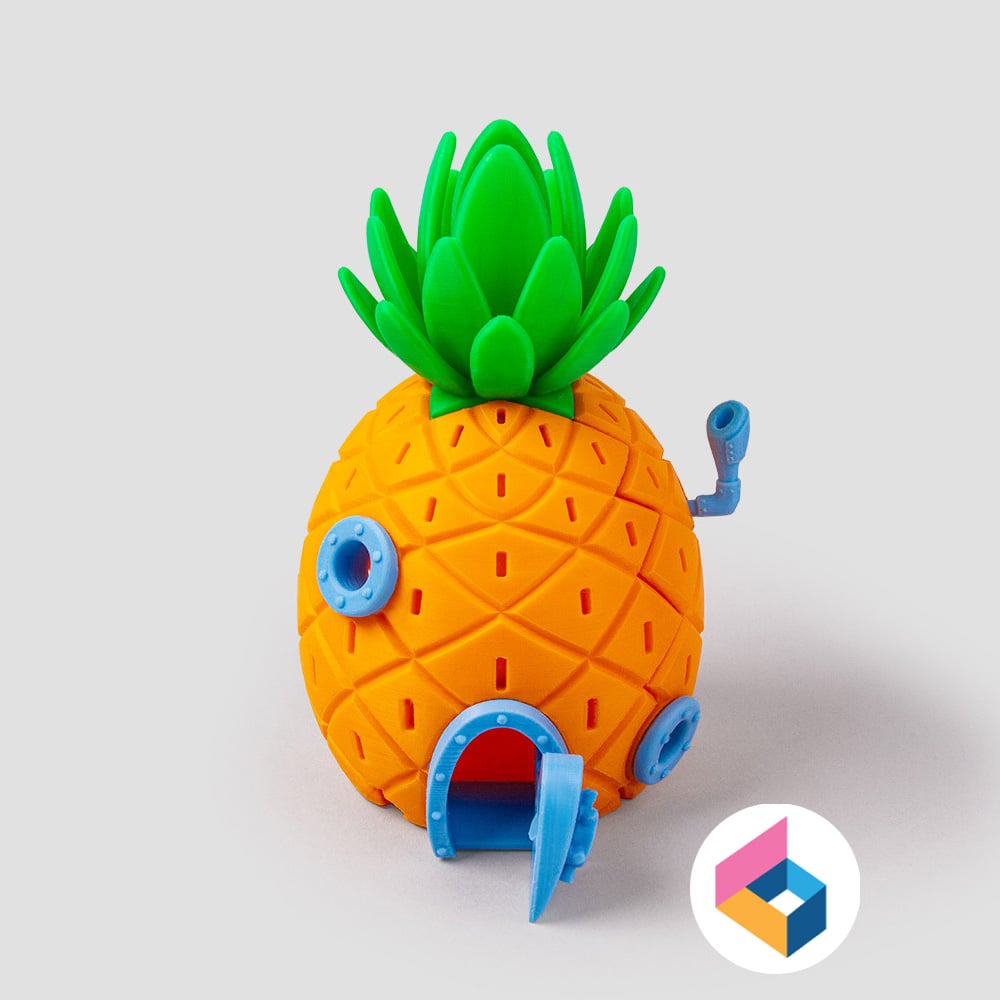 Spongebob's Pineapple House 3d model