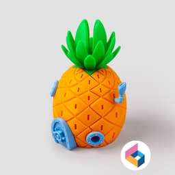 Spongebob's Pineapple House 3d model