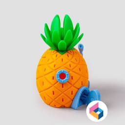 Spongebob's Pineapple House 3d model