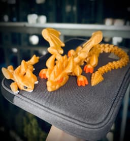 keine Probleme gehabt. sehr schöner Drache
3d model