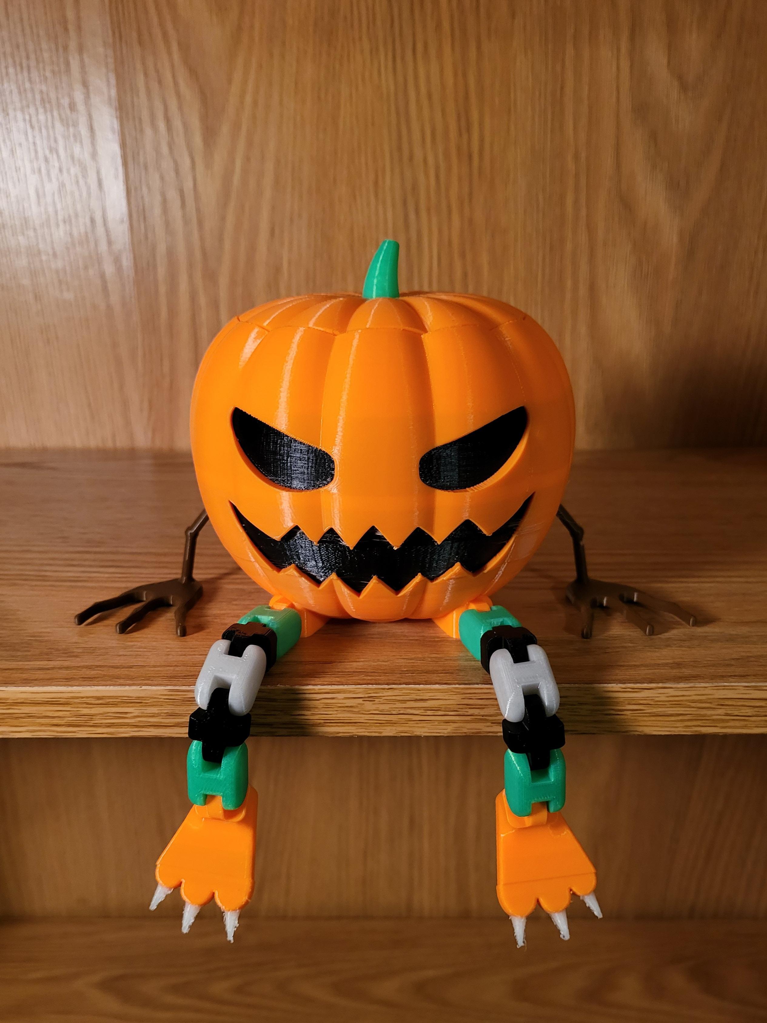 Pumpkin man 3d model