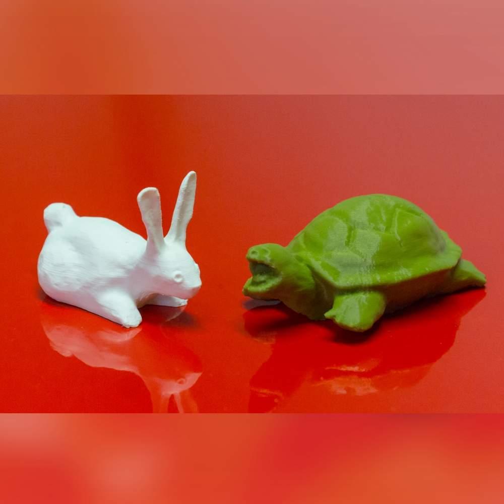 Tortoise + Hare // VR Sculpts 3d model